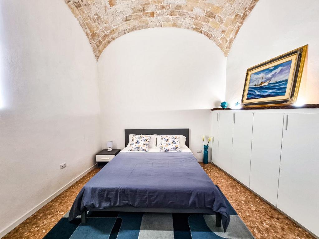 Postel nebo postele na pokoji v ubytování La casa di Michele
