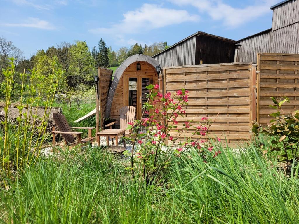 Zahrada ubytování Romantischer POD - Gegen Aufpreis mit Hot Tub - Whirlpool & Sauna
