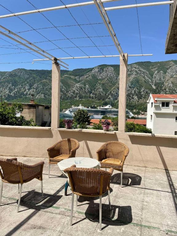 Nespecifikovaný výhled na hory nebo výhled na hory při pohledu z apartmánu