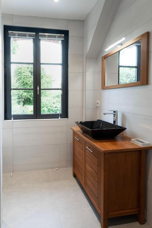 Kuchyň nebo kuchyňský kout v ubytování Les Chambres du Champagne Collery