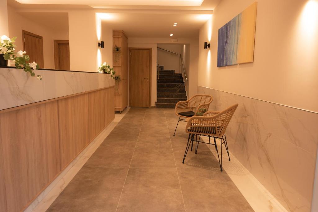 Posezení v ubytování Nomad Hotel Paralia