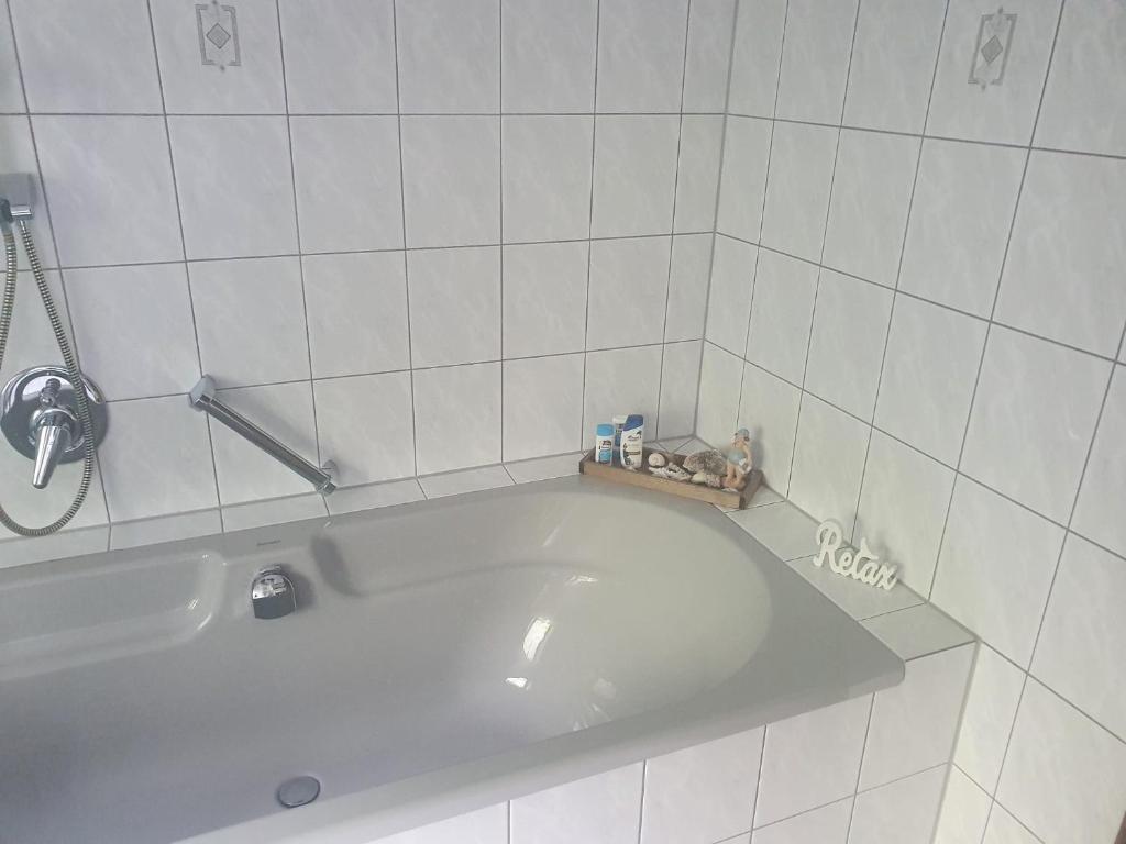 Koupelna v ubytování Schöne Aussicht