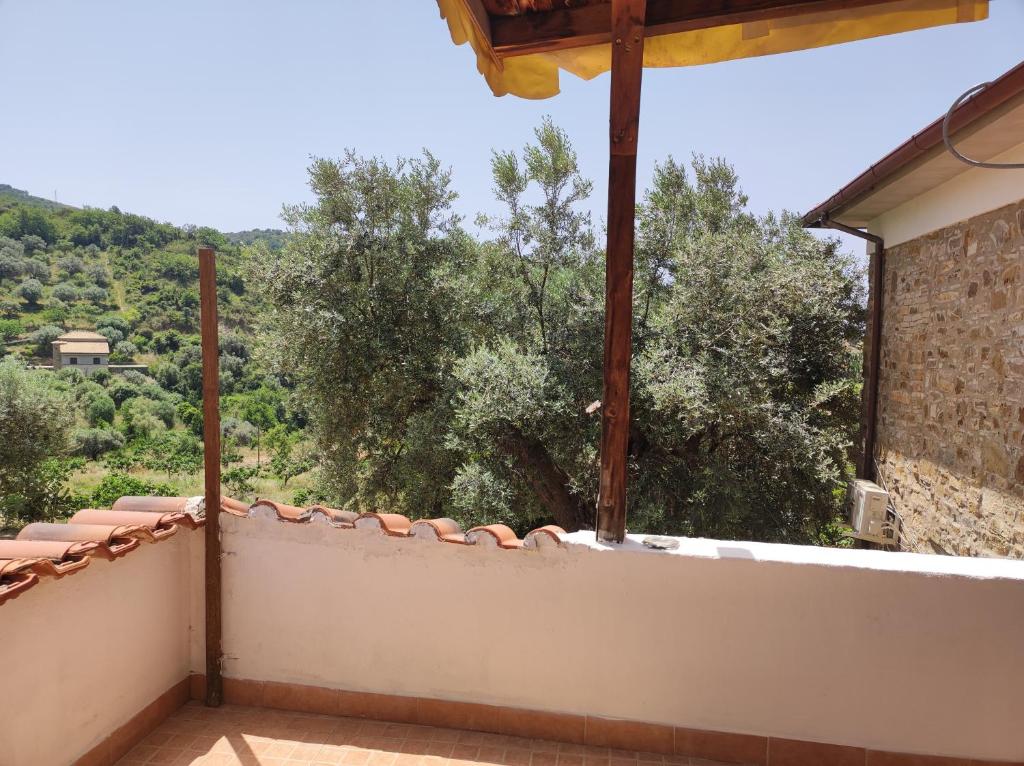 a view from the balcony of a house at IL CONTE DI MARRAONE in Agnone