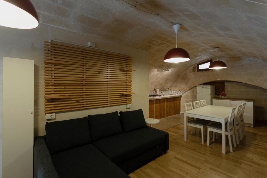 Posezení v ubytování Dimora 1919 Luxury Loft