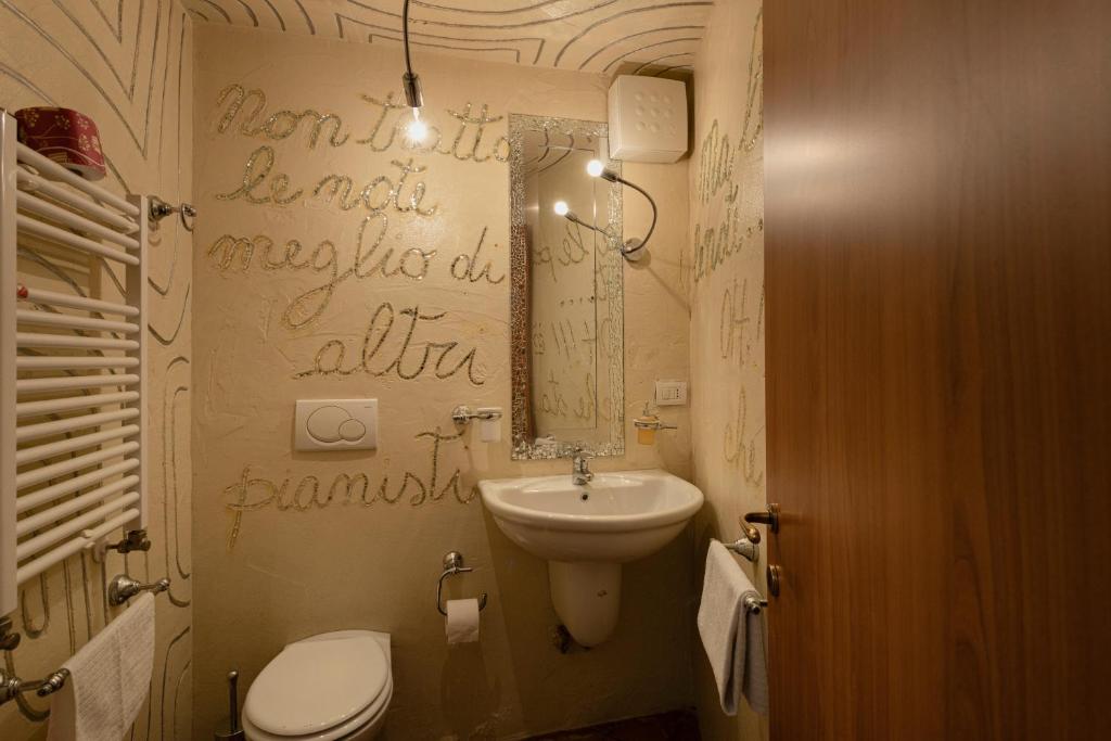 Koupelna v ubytování Dimora 1919 Luxury Loft