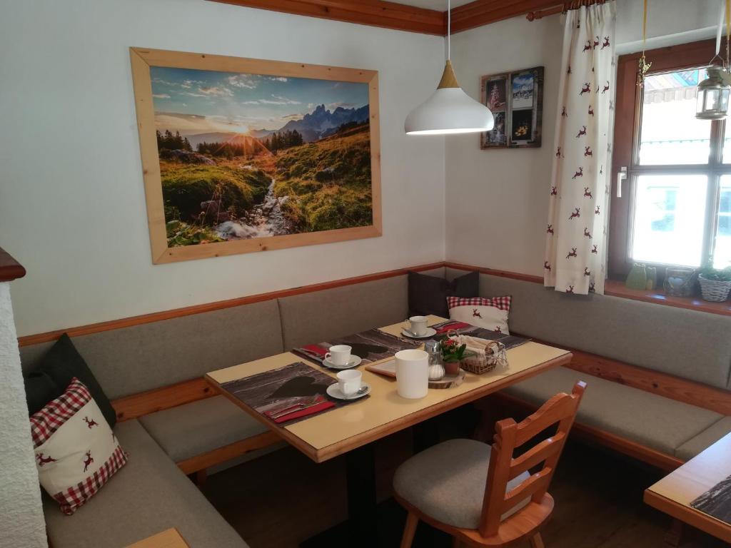 Posezení v ubytování Haus Bergliebe
