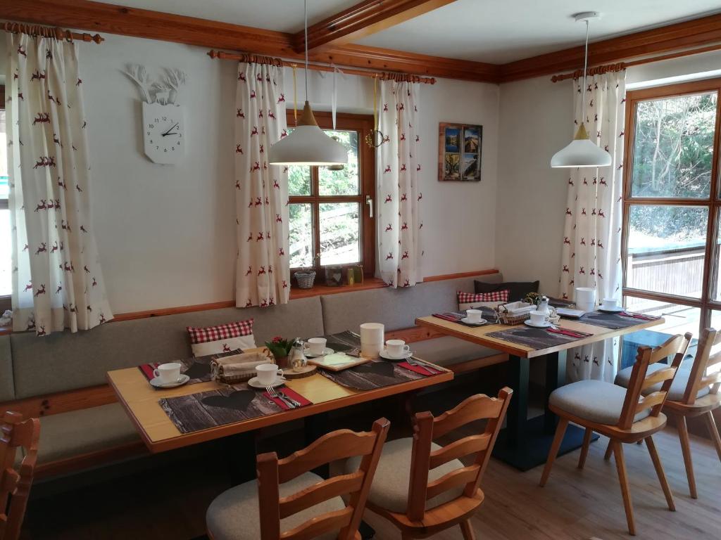 Posezení v ubytování Haus Bergliebe