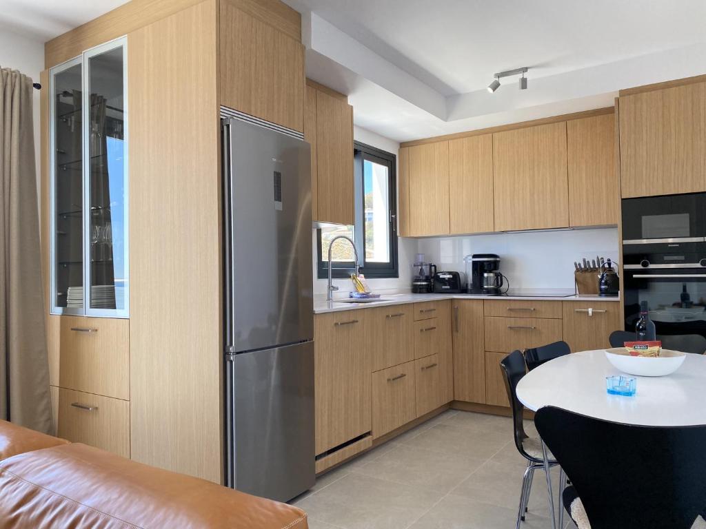 Kuchyň nebo kuchyňský kout v ubytování Penthouse Balcon del Mar Deluxe 3 Casasol