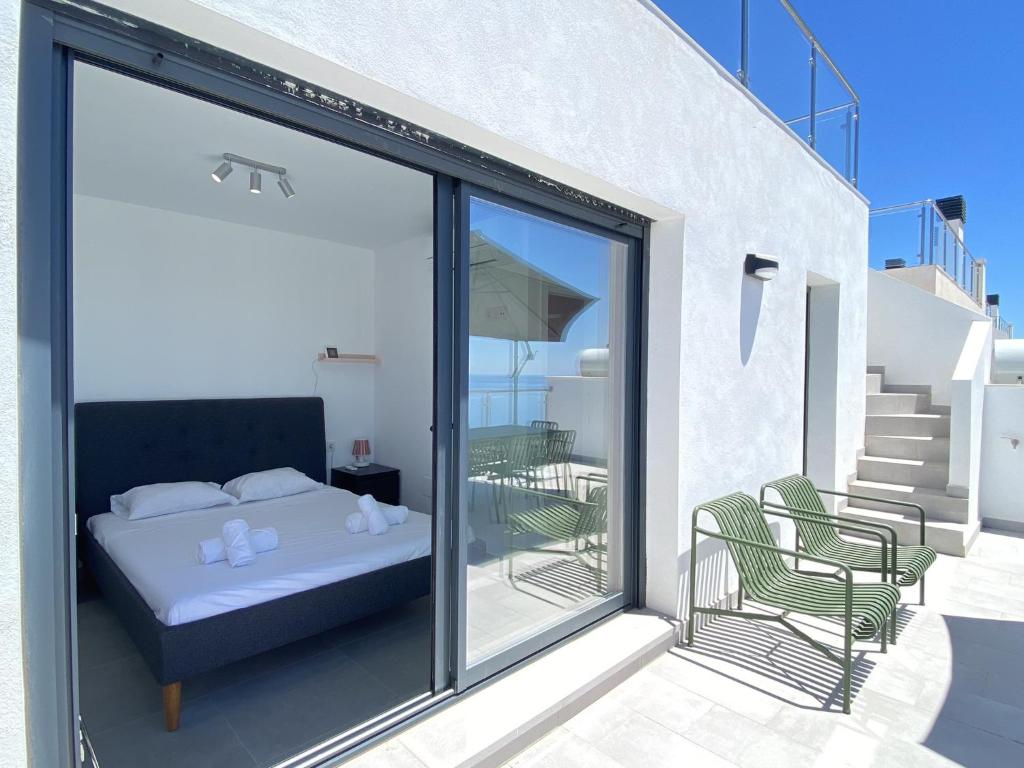 Balkón nebo terasa v ubytování Penthouse Balcon del Mar Deluxe 3 Casasol