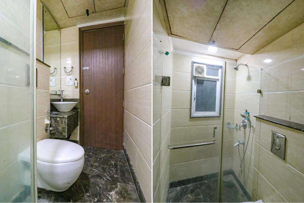 Koupelna v ubytování FabHotel Admire Suites