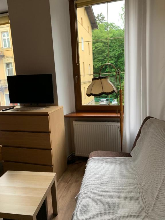Posteľ alebo postele v izbe v ubytovaní Apartamenty pokoje "MARIA"