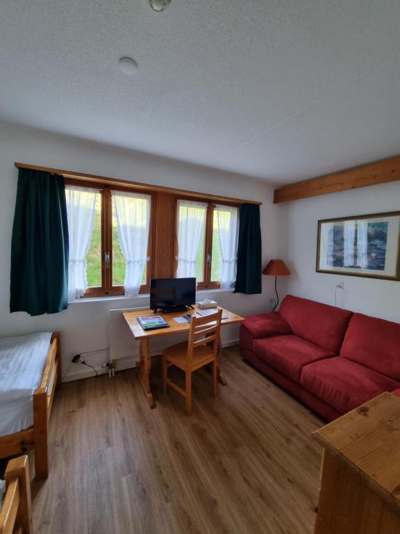 Posezení v ubytování Hotel Roc et Neige