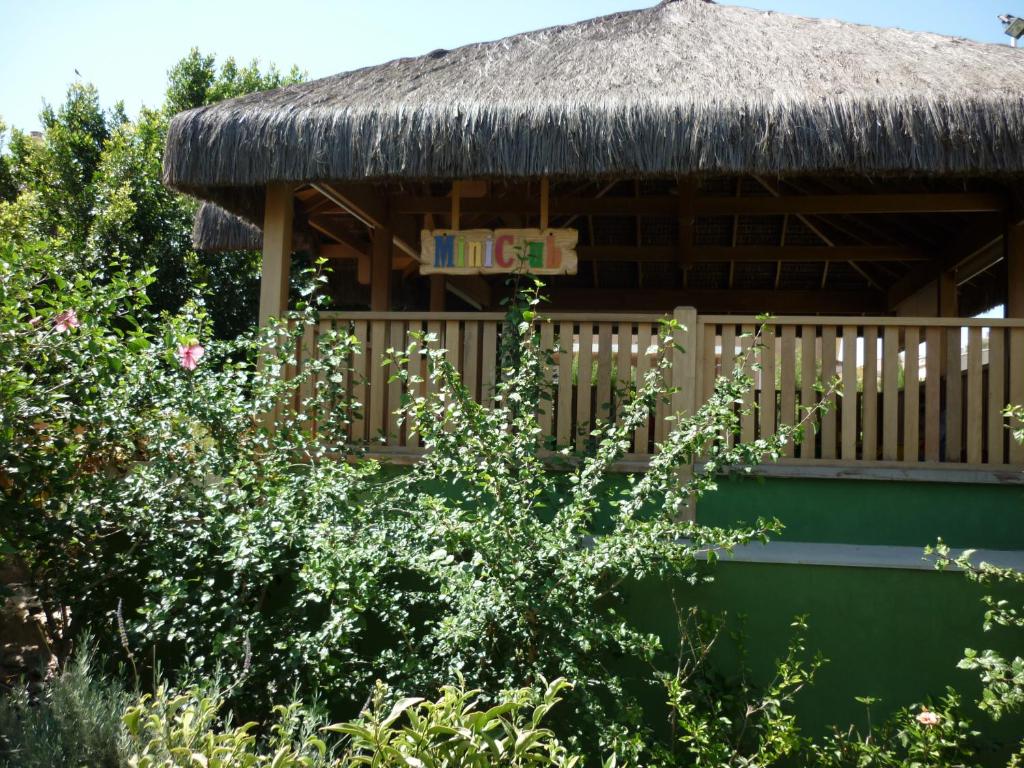 Zahrada ubytování AGH Canet
