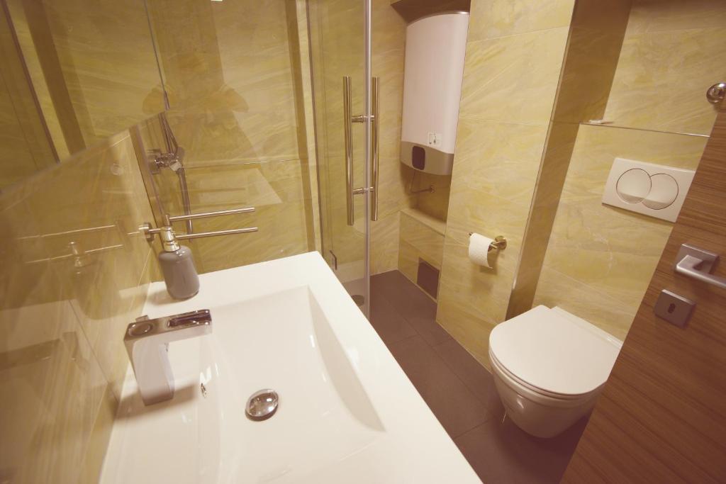 Kúpeľňa v ubytovaní Apartman Veronique