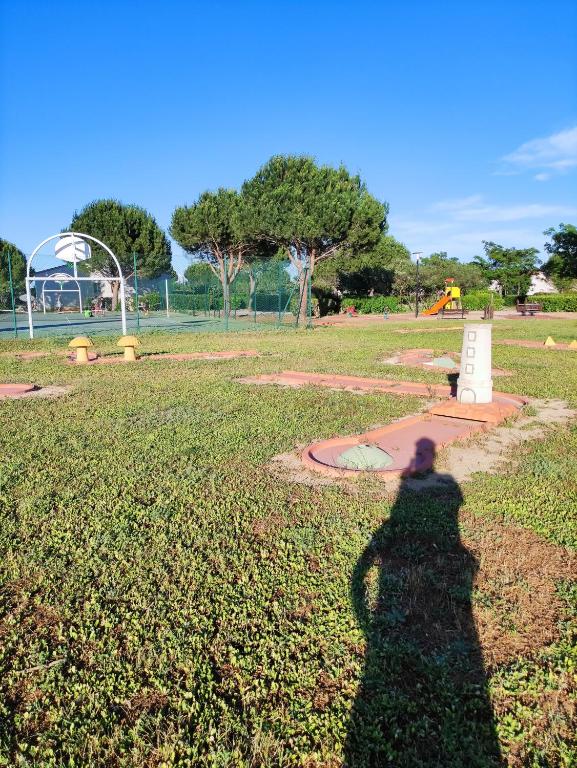 Vonkajšia záhrada v ubytovaní Jasse de camargue