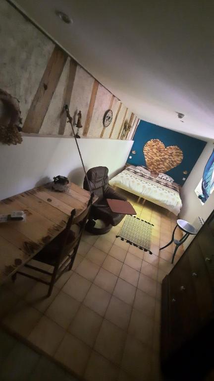 Posteľ alebo postele v izbe v ubytovaní Le Torcy Lodge