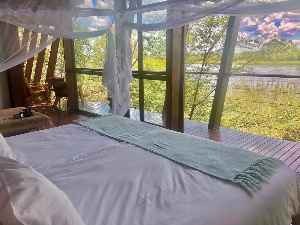 RiverDance Lodge - Luxurious Double Bed Bungalow With Sofa Bed