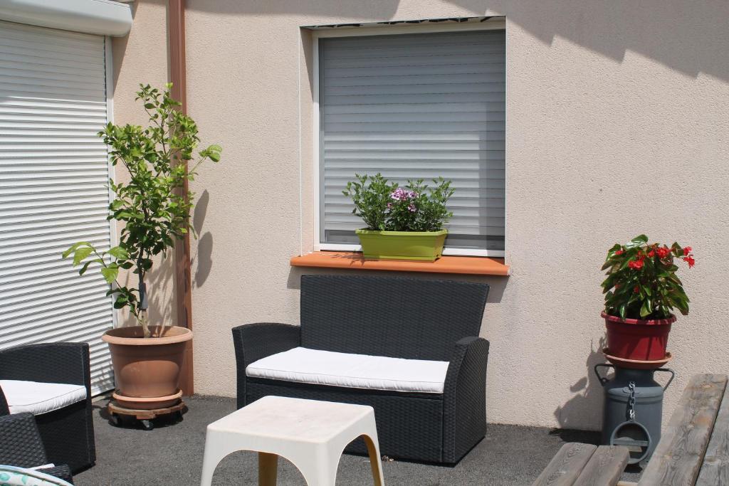 Posezení v ubytování B&B La Garona