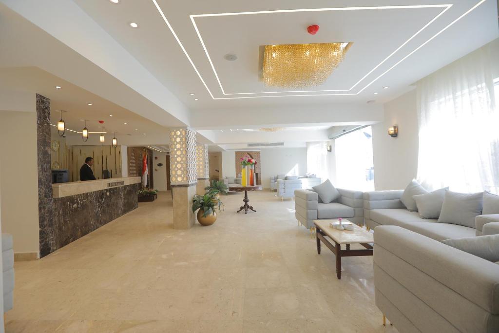 Posezení v ubytování Jewel Sharm El Sheikh Hotel