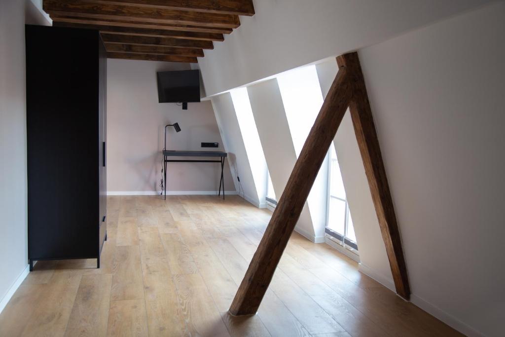 Kuchyň nebo kuchyňský kout v ubytování Hotel Drei Höfe
