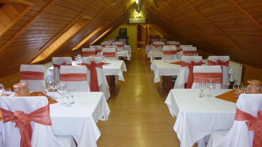 Restaurace v ubytování Áldos Panzió