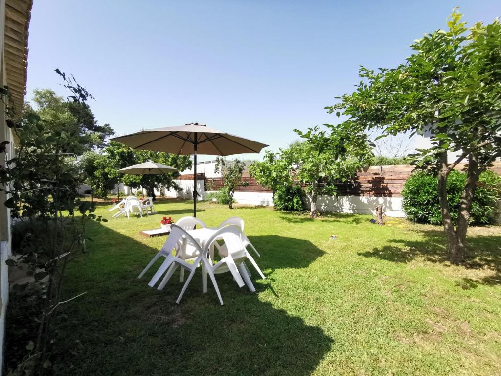 Zahrada ubytování Sungate Villas