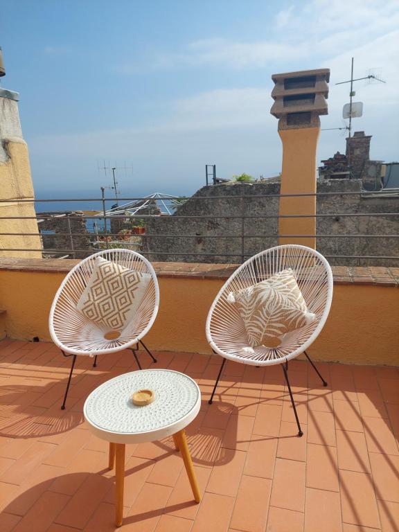 Balkoni atau teres di Federico II - Rooms and Breakfast
