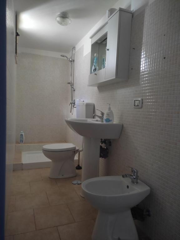 Kúpeľňa v ubytovaní La casedda di via pepe