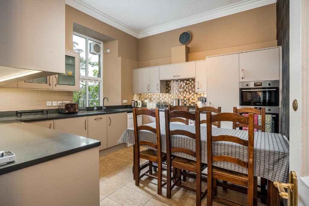 Kuchyň nebo kuchyňský kout v ubytování Annfield House, Callander