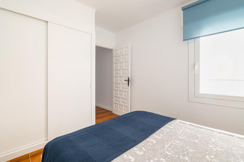 Postel nebo postele na pokoji v ubytování Casita del Bot