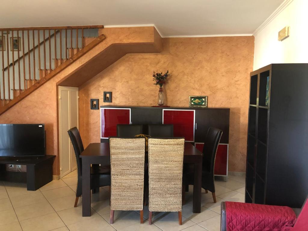 TV a/nebo společenská místnost v ubytování Casa di Taty - Home resort