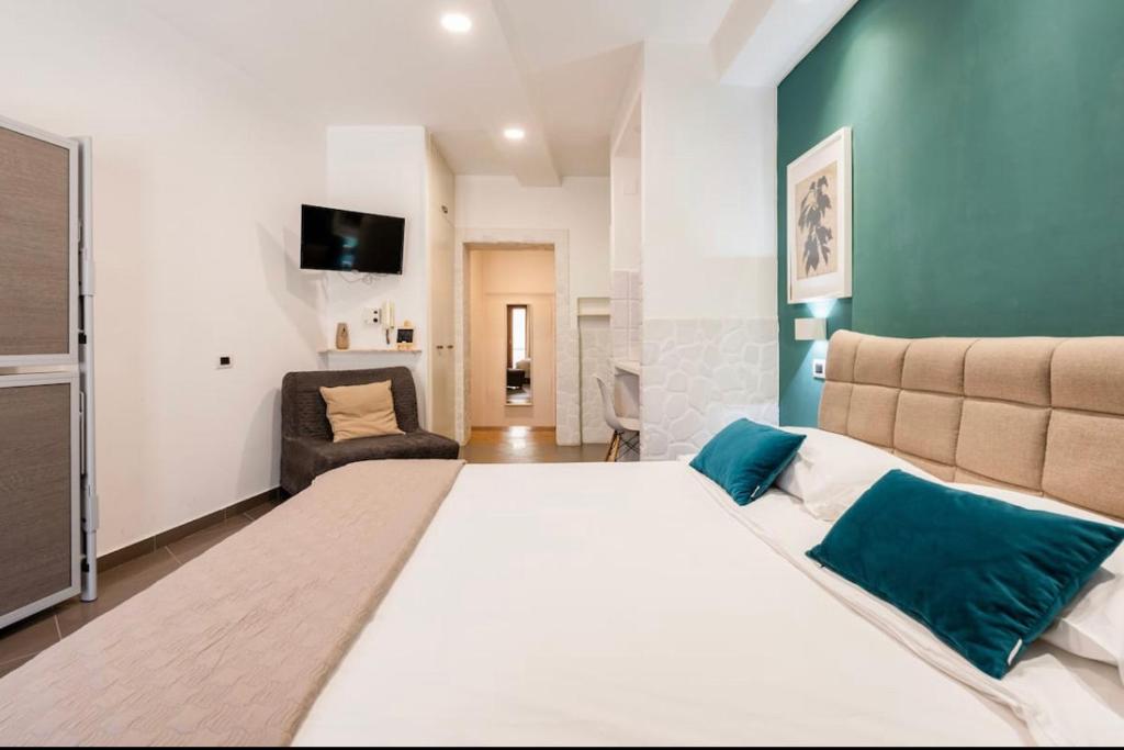 Posteľ alebo postele v izbe v ubytovaní B&B Civico 8