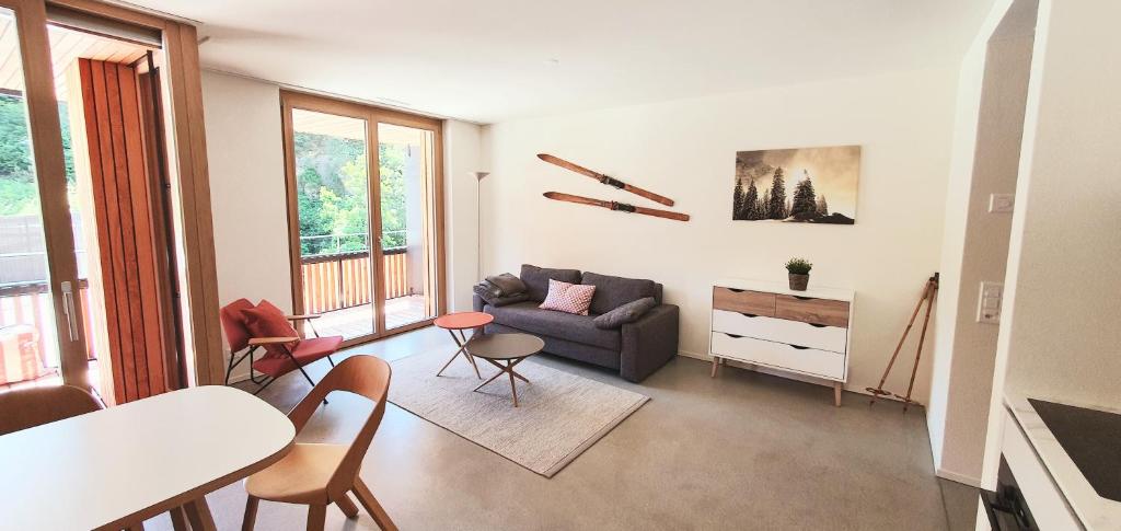 Posezení v ubytování Ferienwohnung Stenna Allegra