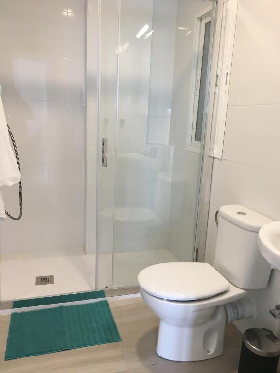 A bathroom at AP341 - Capri