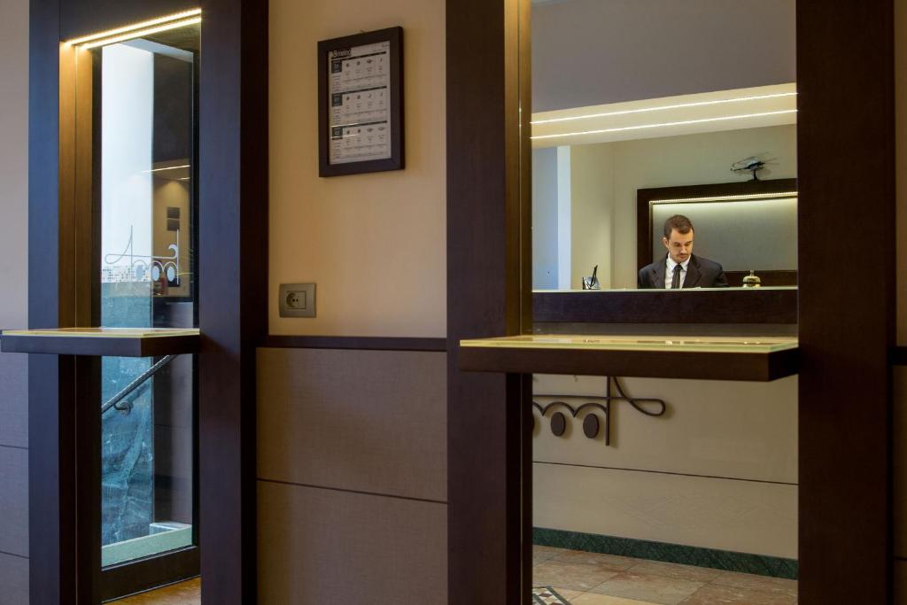 Vstupní hala nebo recepce v ubytování Hotel Dei Mille