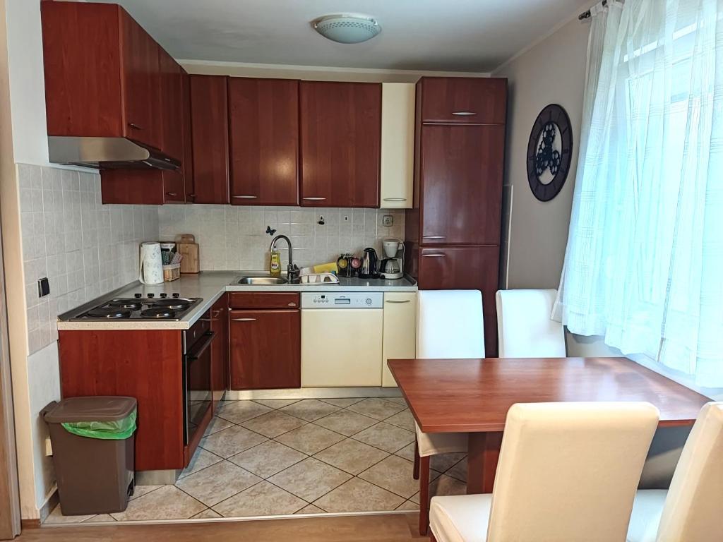 Η κουζίνα ή μικρή κουζίνα στο Apartment Ana