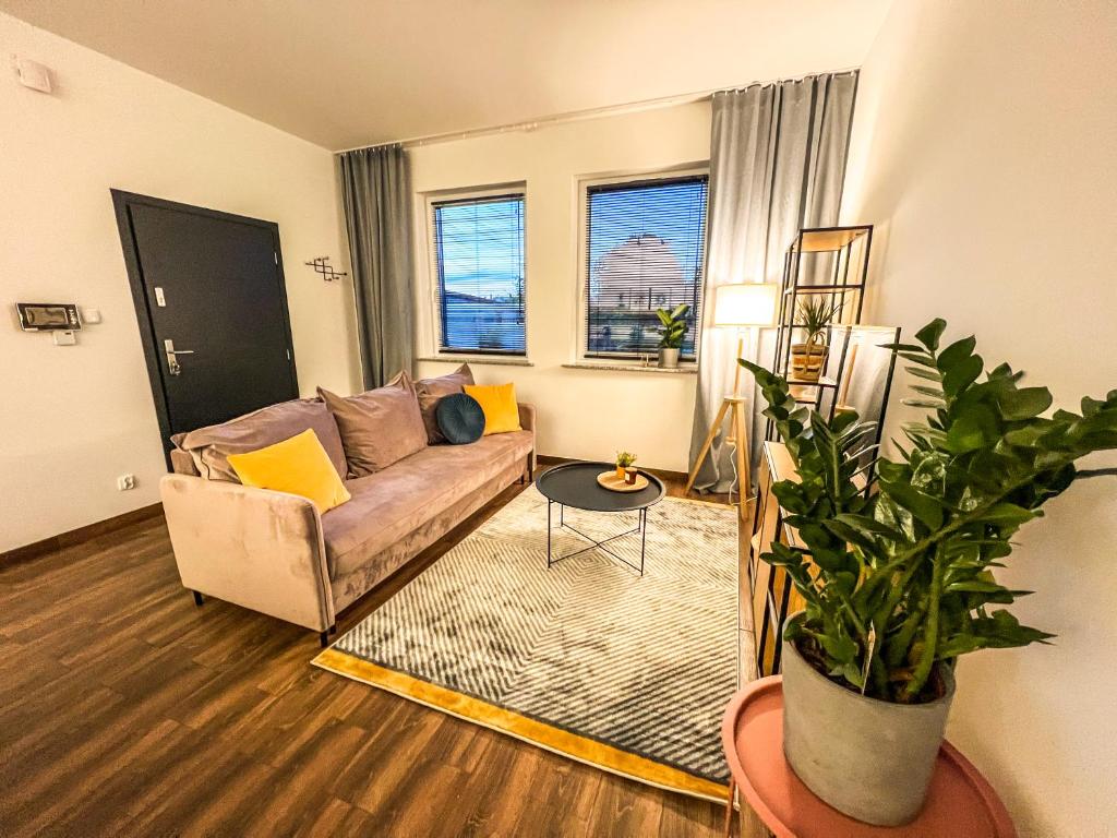 Posedenie v ubytovaní Przytulny Apartament Mickiewicza 14/1
