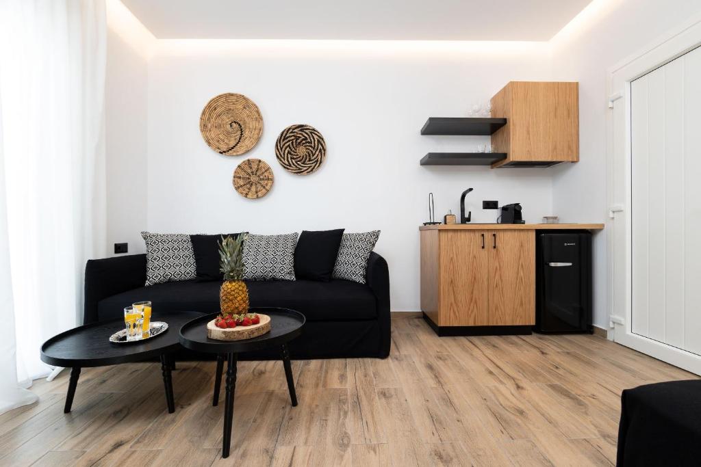 Kuchyňa alebo kuchynka v ubytovaní Naxian Memories Apartments
