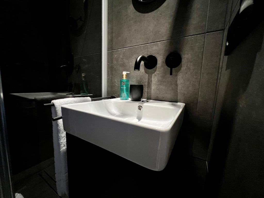 Koupelna v ubytování Hotel Drei Höfe