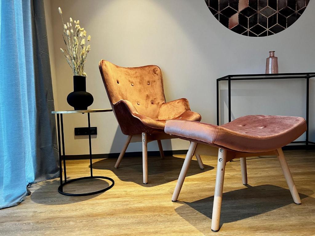 Posezení v ubytování Hotel Drei Höfe