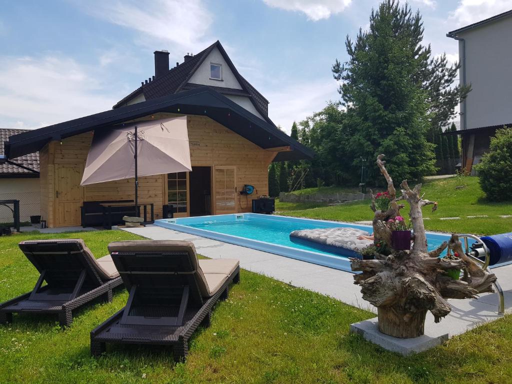 Apartament Górski z basenem - One-Bedroom Apartment