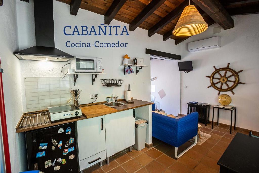 Kuchyňa alebo kuchynka v ubytovaní Casa rural Paraje de Yuste