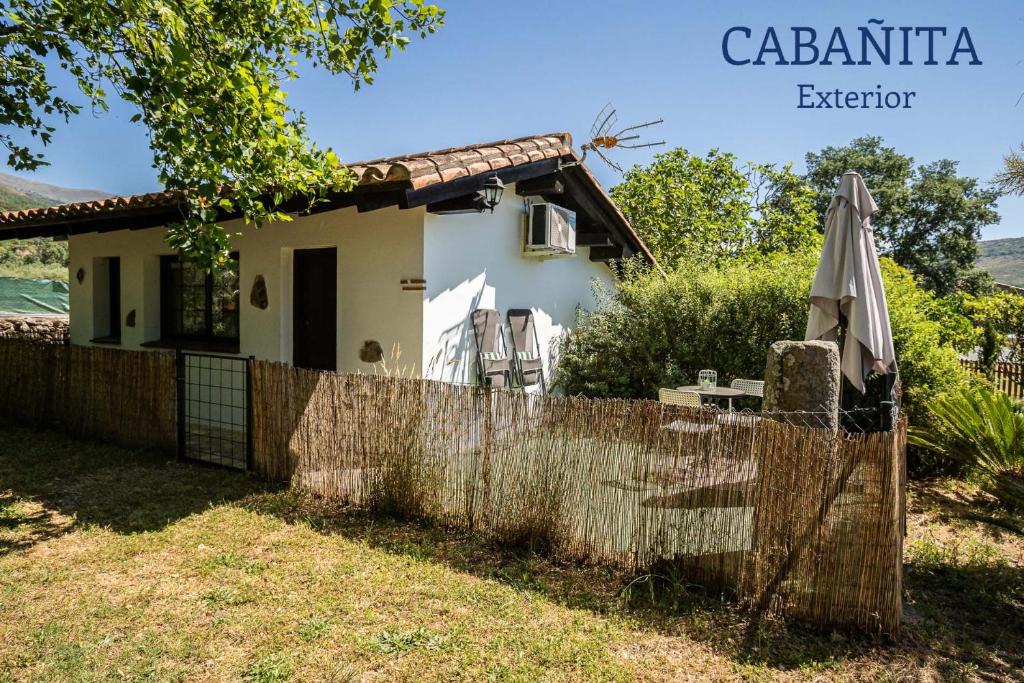Vonkajšia záhrada v ubytovaní Casa rural Paraje de Yuste