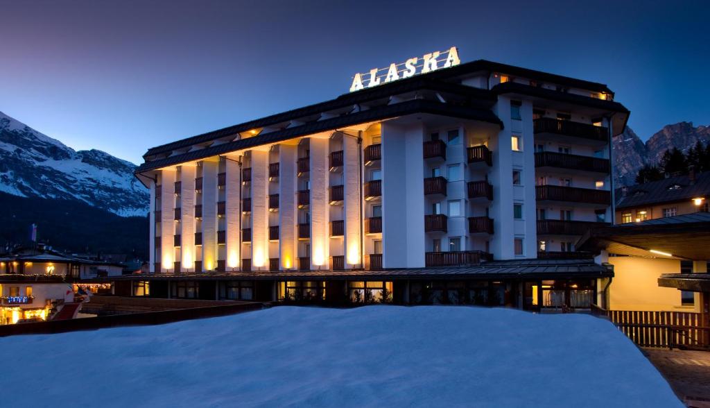 Widok na góry z tego hotelu