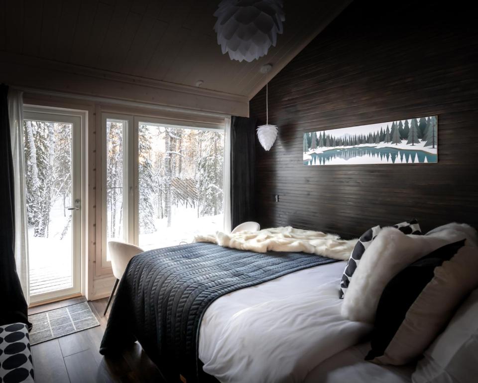 Postel nebo postele na pokoji v ubytování Foxfires Private Boutique Guesthouse