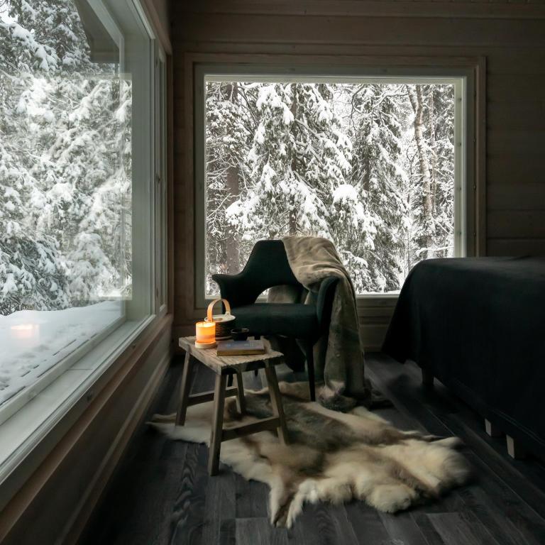 Posezení v ubytování Foxfires Private Boutique Guesthouse