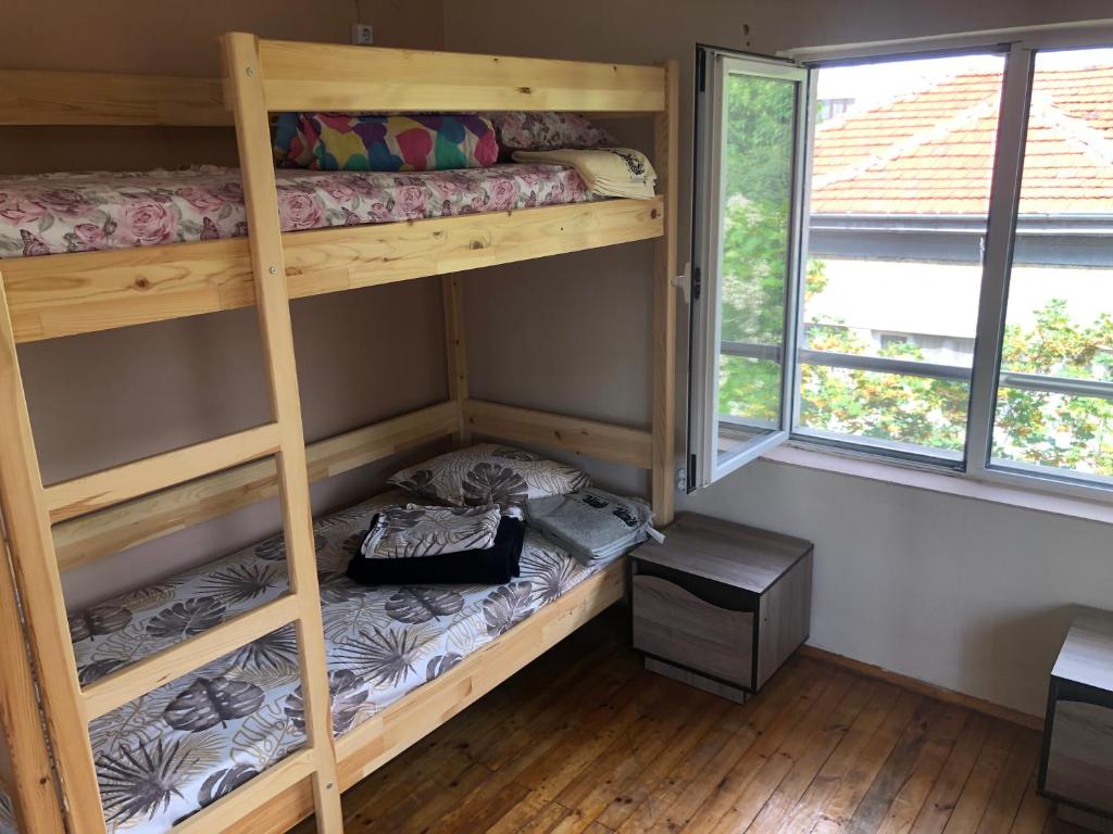 Postel nebo postele na pokoji v ubytování Hakuna Matata Guest House