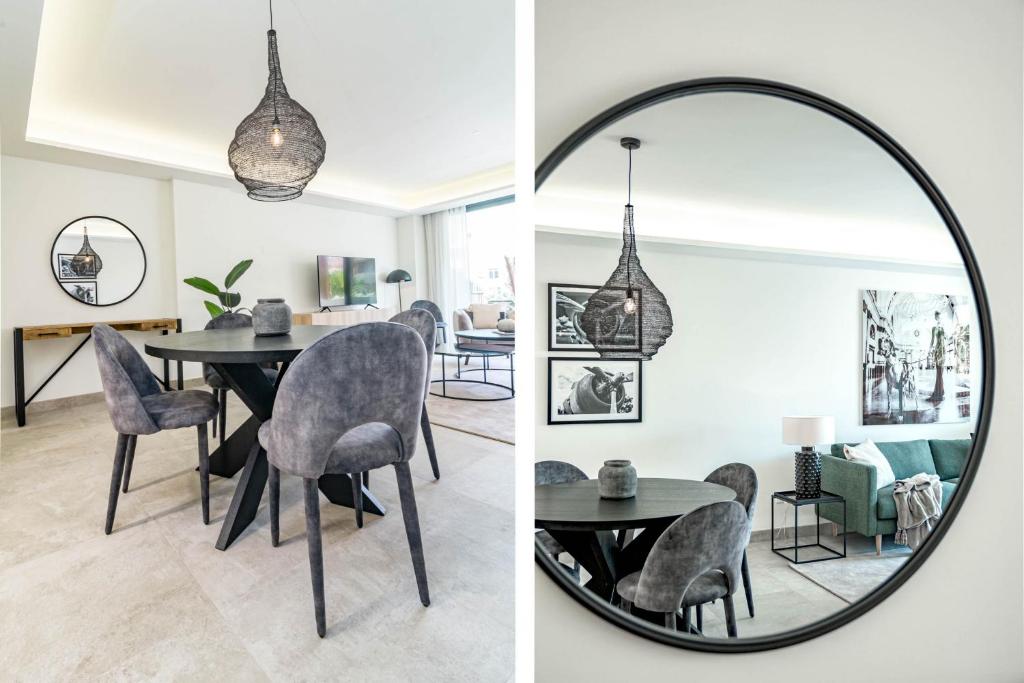 Posezení v ubytování INF32L- Modern city apartment, families only