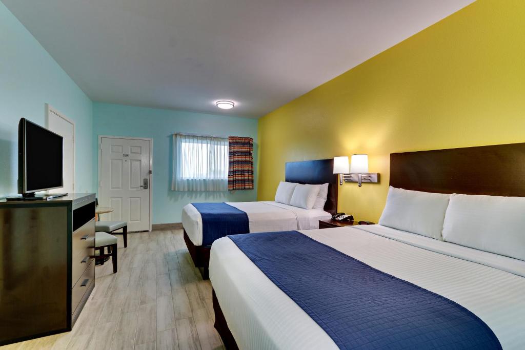 TV a/nebo společenská místnost v ubytování Island Hotel Port Aransas