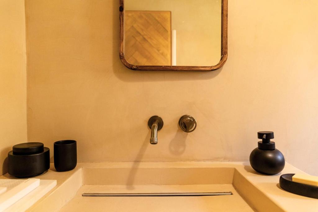 A bathroom at Casa Gaia